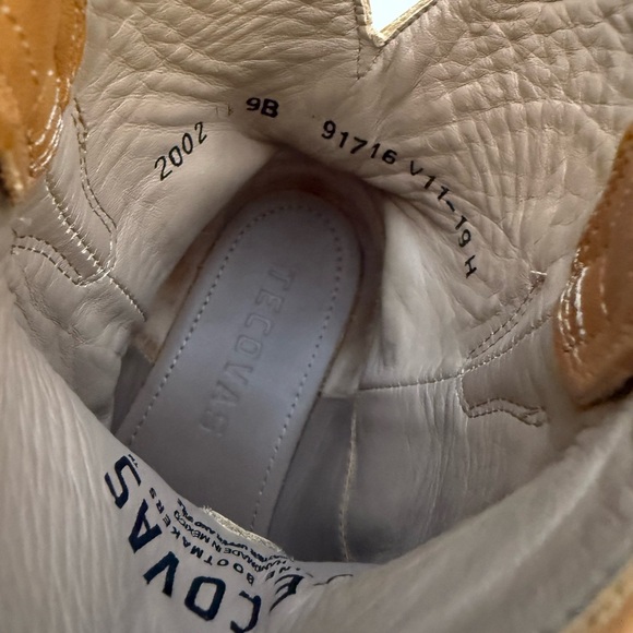 Tecovas Brown Leather Ankle Booties - Picture 5 of 5